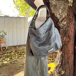 Marc Jacob’s Large leather crossbody gray